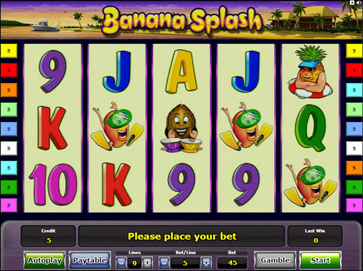 Slot machine Banana Splash (बनाना स्प्लैश )
