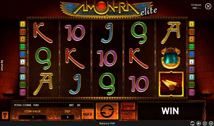 Slot machine Amun Ra (अमुन रा)