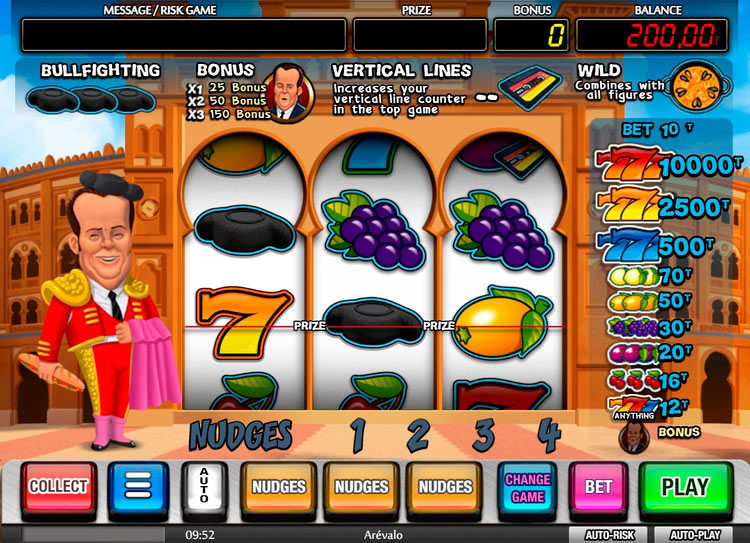 Slot machine Arévalo (अरेवालो)