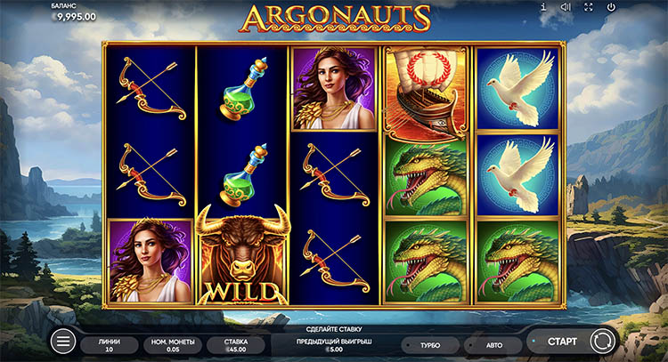 Slot machine Argonauts (आर्गोनॉट्स)