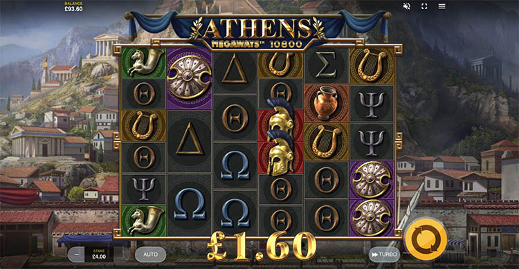 Slot machine Athens Megaways (एथेंस मेगावेज़)
