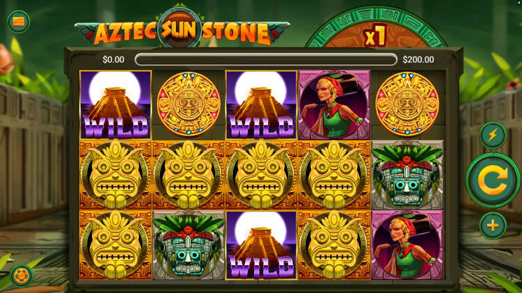 Slot machine Aztec Sun Stone (एज़्टेक सूर्य पत्थर)