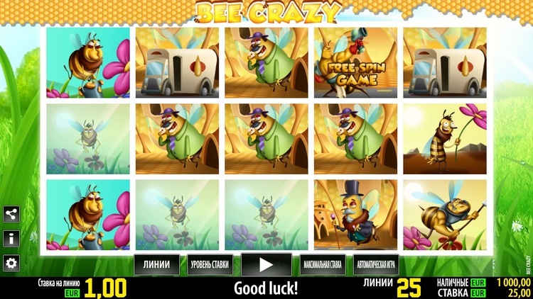 Slot machine Bee Crazy (बी क्रेज़ी)