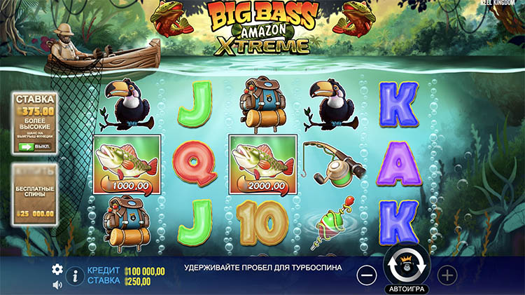 Slot machine Big Bass Amazon Xtreme (बिग बास अमेज़न एक्सट्रीम)