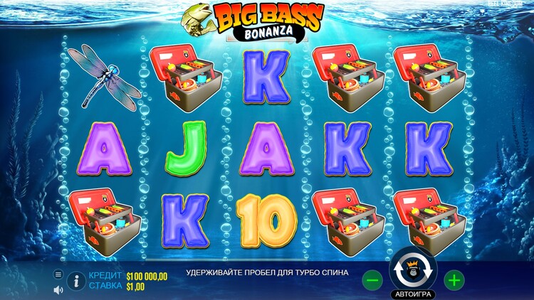 Slot machine Big Bass Bonanza (बिग बास बोनांजा)