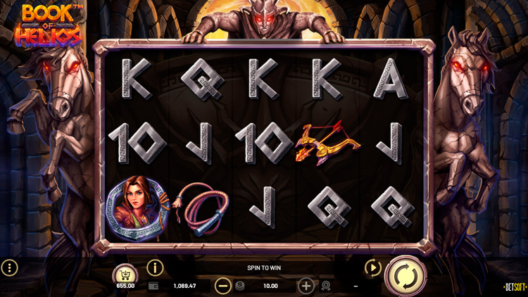 Slot machine Book of Helios (हेलियोस की पुस्तक)