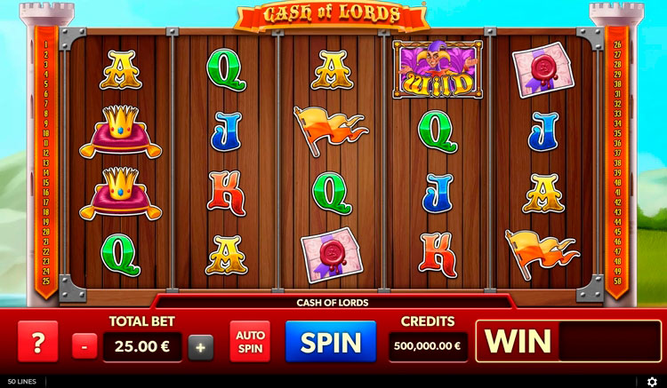 Slot machine Cash Of Lords (लॉर्ड्स का कैश)