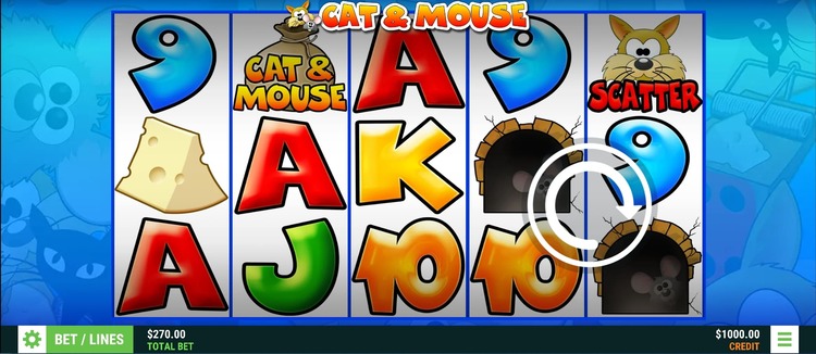 Slot machine Cat and Mouse (बिल्ली और चूहा)