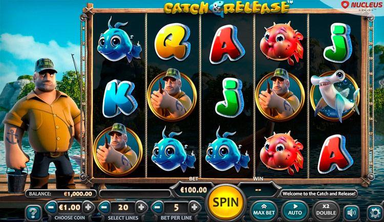 Slot machine Catch & Release (कैच और रिलीज़)