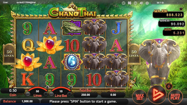 Slot machine Chang Thai (चांग थाई)