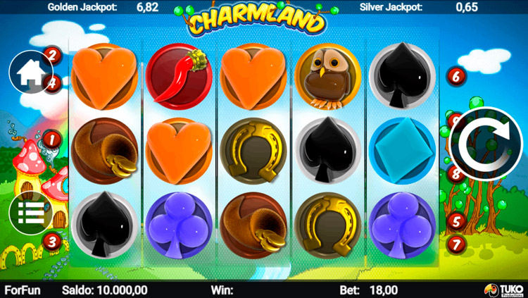 Slot machine Charmland (चार्मलैंड)