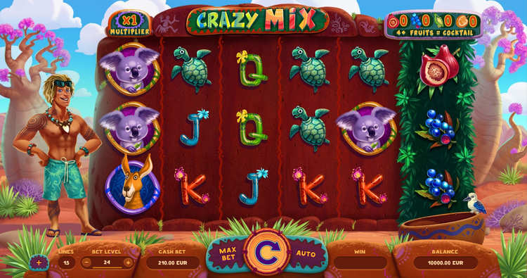 Slot machine Crazy Mix (क्रेज़ी मिक्स)