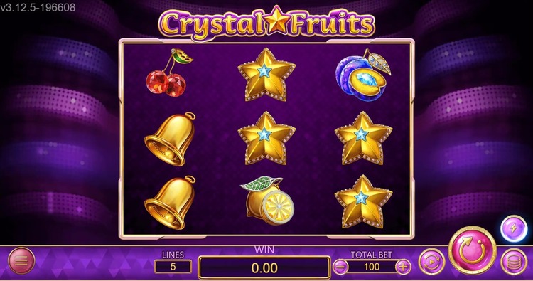 Slot machine Crystal Fruits (क्रिस्टल फल)