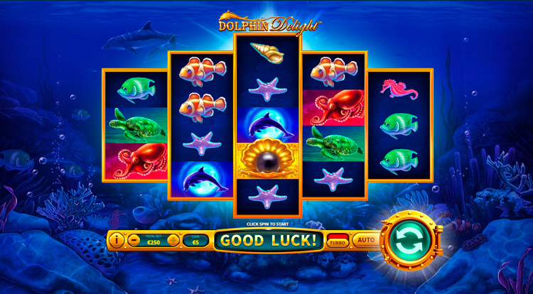 Slot machine Dolphin Delight (डॉल्फिन आनंद)
