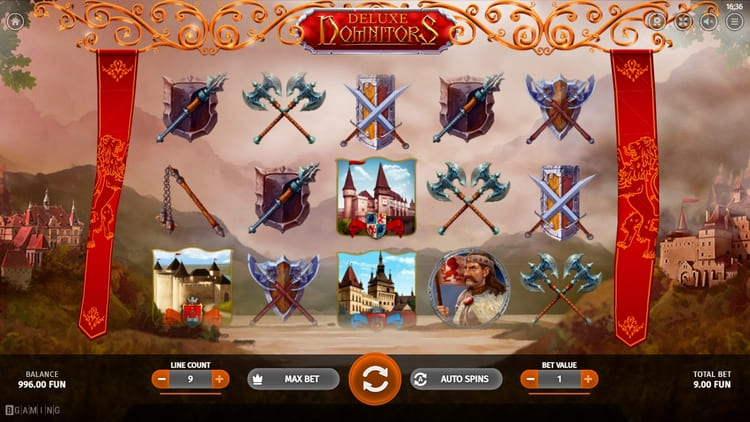 Slot machine Domnitors Deluxe (डोमिनिटर्स डीलक्स)