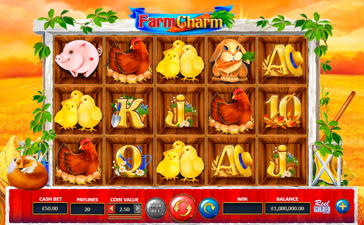 Slot machine Farm Charm (फार्म चार्म)