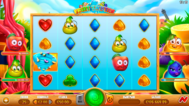 Slot machine Fruit Twister (फल ट्विस्टर)