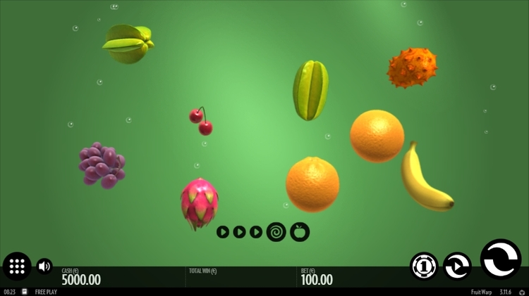 Slot machine Fruit Warp (फल वॉर्प)