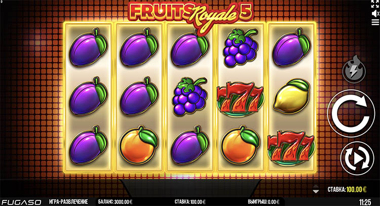 Slot machine Fruits Royale 5 (फल रॉयल 5)