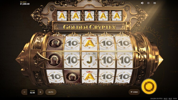 Slot machine Golden Cryptex (स्वर्ण क्रिप्टेक्स)