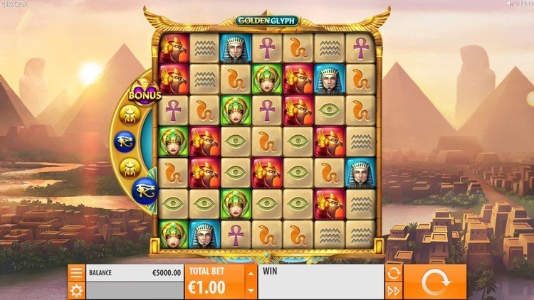 Slot machine Golden Glyph (स्वर्ण ग्लिफ)