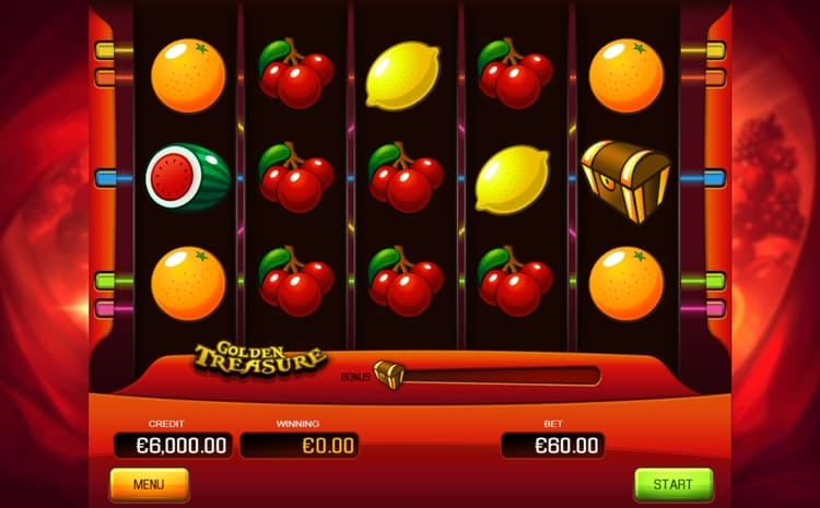 Slot machine Golden Treasure (स्वर्ण खजाना)