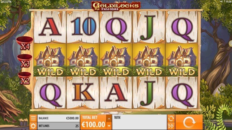 Slot machine Goldilocks (गोल्डीलॉक्स)