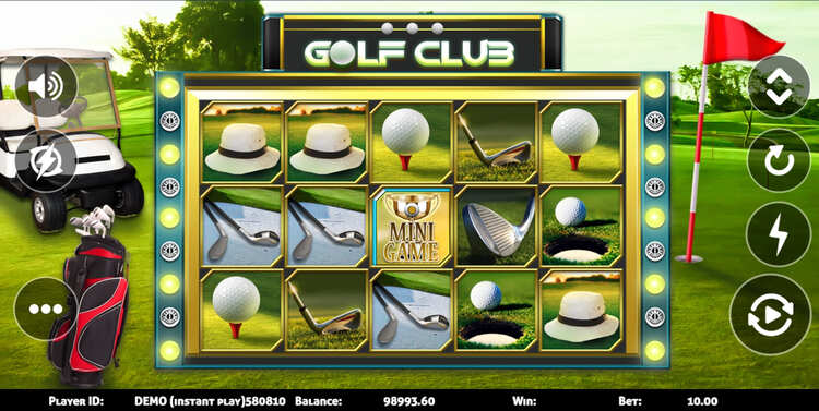 Slot machine Golf Club (गोल्फ क्लब)