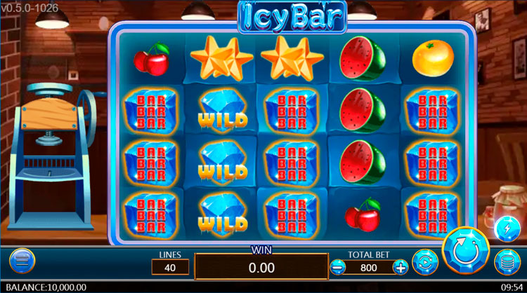 Slot machine Icy Bar (बर्फीला बार)
