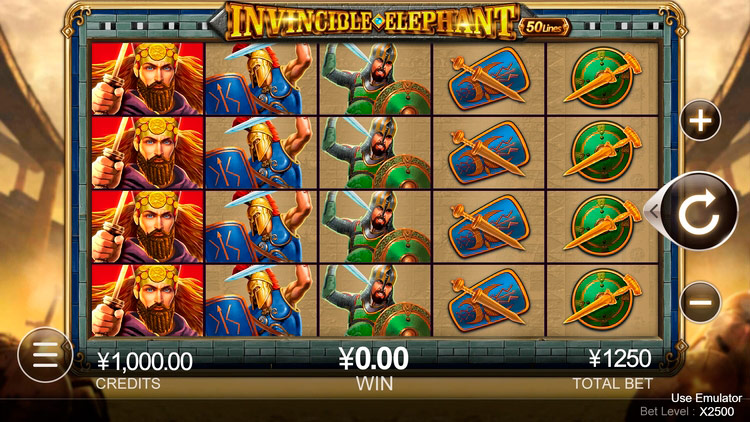 Slot machine Invincible Elephant (अजेय हाथी)