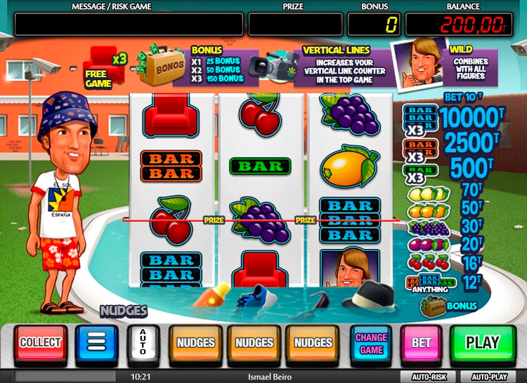 Slot machine Ismael Beiro (इस्माइल बेइरो)