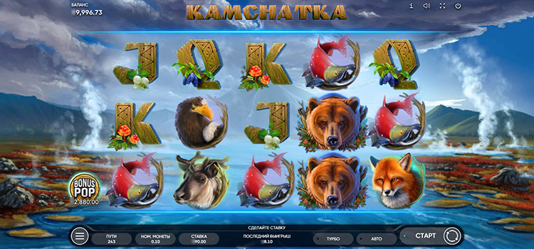 Slot machine Kamchatka (कामचटका)
