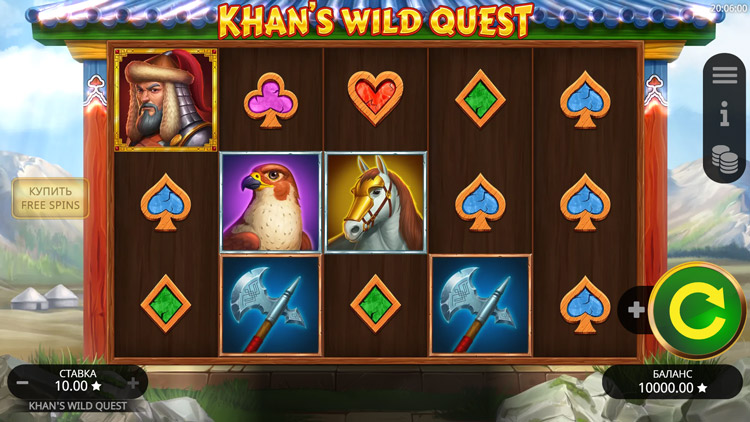 Slot machine Khan's Wild Quest (खान की जंगली खोज)