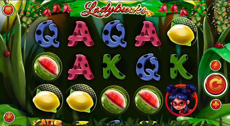 Slot machine Ladybucks (लेडीबक्स)