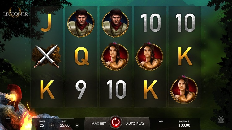 Slot machine Legioner (लीजनर)