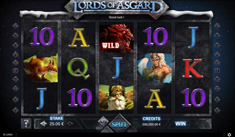 Slot machine Lords Of Asgard (अस्गार्ड के स्वामी)