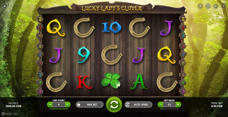 Slot machine Lucky Lady’s Clover (लकी महिला का तिपतिया घास)