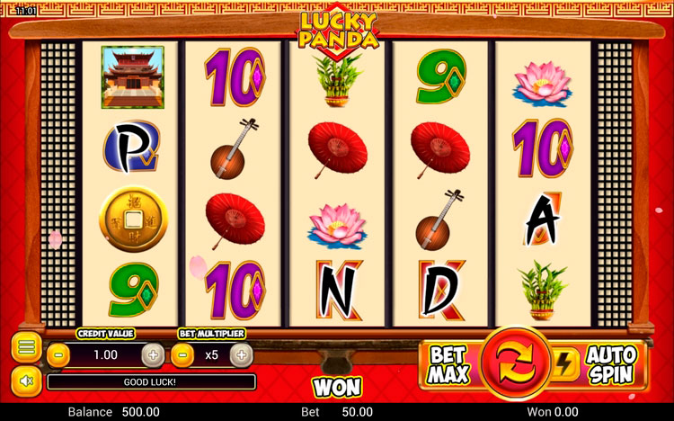 Slot machine Lucky Panda (लकी पांडा)