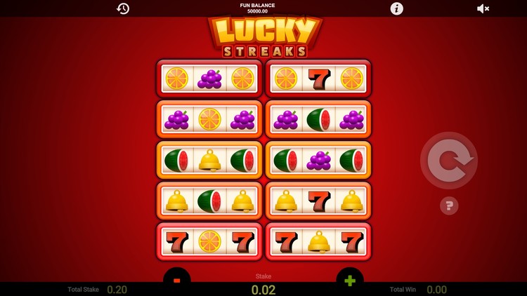 Slot machine Lucky Streaks (लकी स्ट्रीक्स)