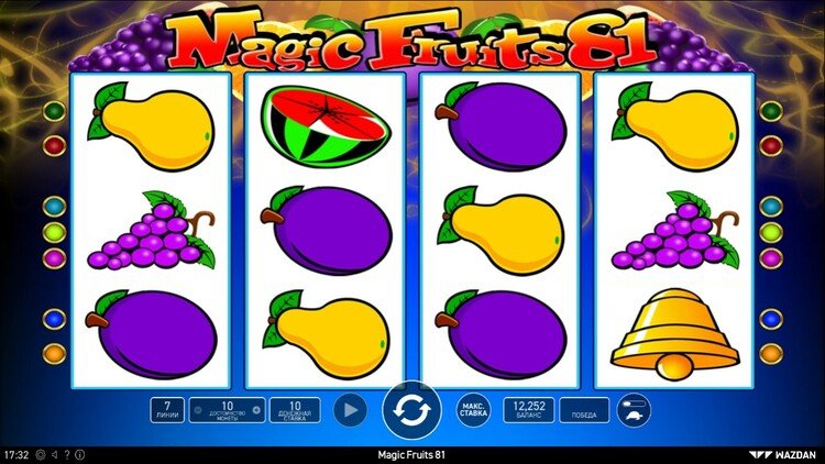 Slot machine Magic Fruits 81 (जादुई फल 81)