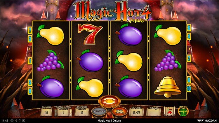 Slot machine Magic Hot 4 Deluxe (जादुई गर्म 4 डीलक्स)