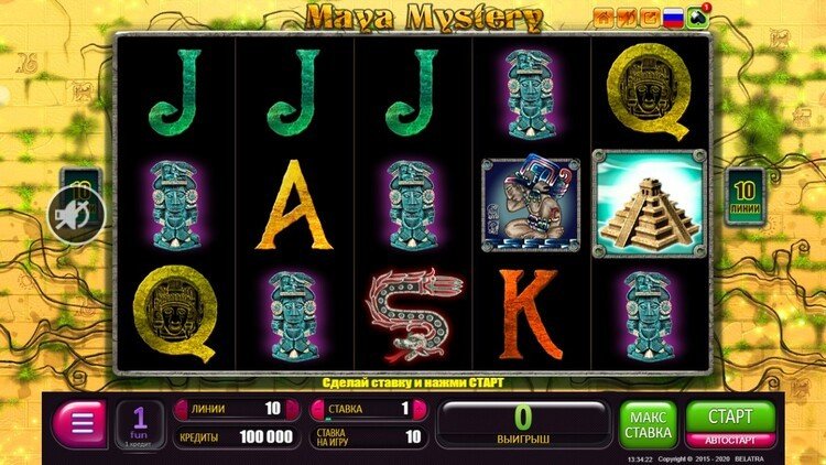 Slot machine Maya Mystery (माया रहस्य)