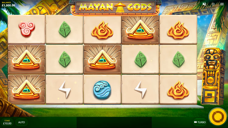 Slot machine Mayan Gods (मयान देवता)