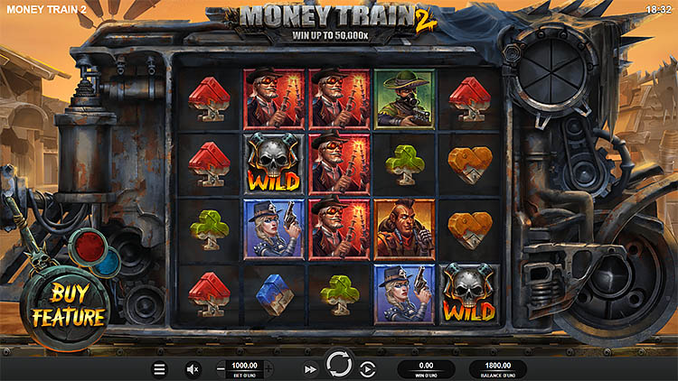 Slot machine Money Train 2 (मनी ट्रेन 2)