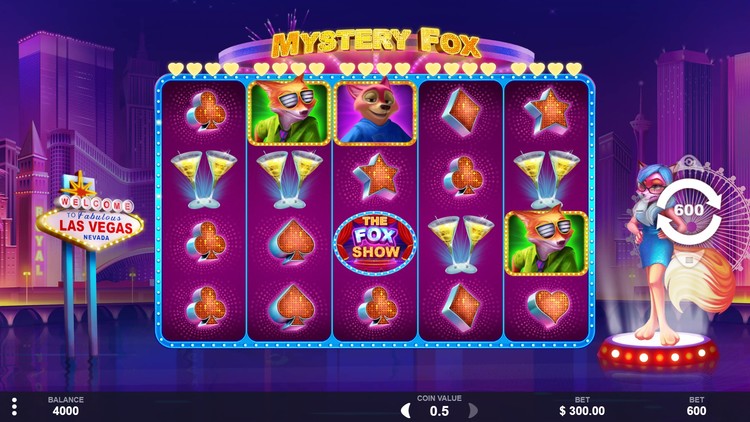 Slot machine Mystery Fox (रहस्यमय लोमड़ी)