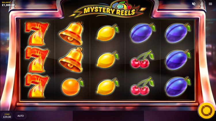 Slot machine Mystery Reels (रहस्यमय रील्स)