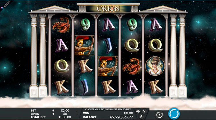 Slot machine Orion (ओरियन)