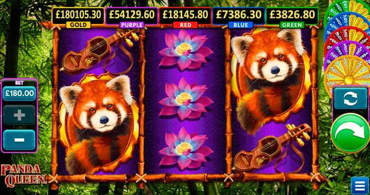 Slot machine Panda Queen (पांडा रानी)