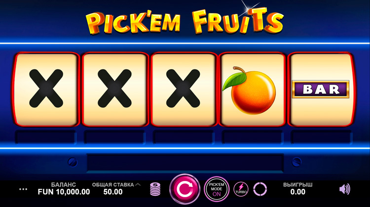Slot machine Pick’em Fruits (फल चुनें)
