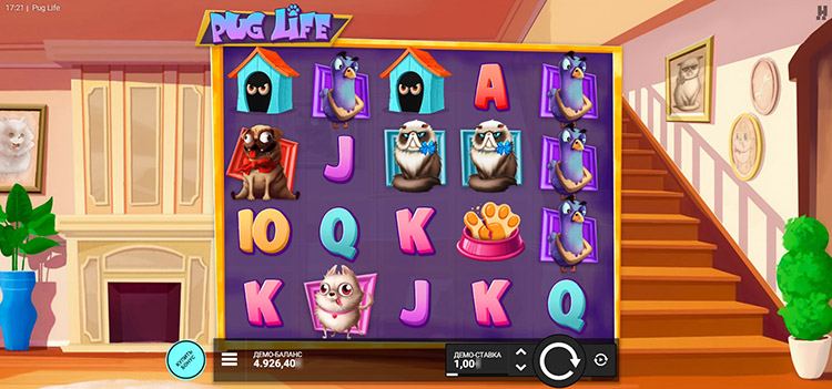 Slot machine Pug Life (पग जीवन)
